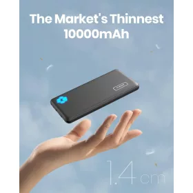   INIU 10000mAh Slim Power Bank USB-C Kimenettel és Bemenettel