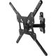 One For All WM2451 TV Fali Konzol, 33–170cm, 180° Elforgatás, 15° Döntés, Max 30kg, VESA 75x75 100x100 200x100 200x200 300x300 400x400, Kábelrendezés, Fekete