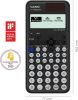 Casio FX-810DE CW ClassWiz Műszaki Tudományos Számológép, 274 Funkció, Természetes Kijelzés, Német Menü, QR Kód, Napelem, LR44, Fekete