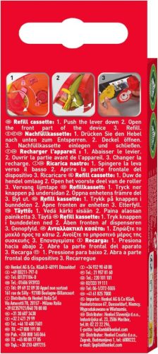 Pritt ZRXNH Ragasztószalag Utántöltő Kazetta, Nem Tartós Ragasztó, Eltávolítható Rögzítés, Teljes Felületi Felhordás, 16 m, 8,4 mm, 10 Db, Sárga, Műanyag, 100% Újrahasznosítható, Szabadtéri Használat