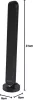 Hama 121652 DAB DAB+ Beltéri Antenna, Aktív Rádió Vétel, 30 dB Nyereség, 1,4 m Koaxiális Kábel, Adapter DAB FM, Fekete
