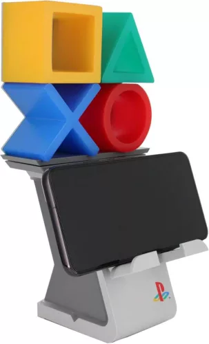 Cableguys Ikon Töltőállvány Playstation Gaming Állvány, R.E.S.T. Rendszer, Kontroller Tartó, Telefon Tartó, USB Type C Kábel, LED Megvilágítás