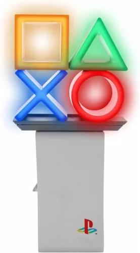 Cableguys Ikon Töltőállvány Playstation Gaming Állvány, R.E.S.T. Rendszer, Kontroller Tartó, Telefon Tartó, USB Type C Kábel, LED Megvilágítás