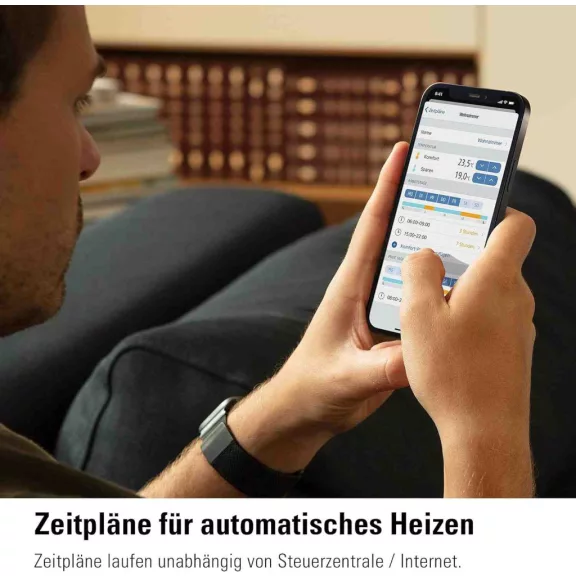 Eve Thermo (20EBP1701) Okos Radiátortermosztát, Apple HomeKit Vezérlés, Thread Hálózat, Bluetooth, Siri Támogatás, Helyiségenkénti Fűtés, 2x AA Cserélhető Elem, Fehér