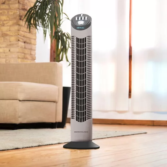 Cecotec 05919 EnergySilence 790 Skyline Álló Toronyventilátor, 50 W, 3 Fokozat, 2 h Időzítő, Rézmotor, RotateWind, Gombvezérlés, Hordozófogantyú, Fehér Cecotec 05919 EnergySilence 790 Skyline Álló Toronyventilátor, 50 W, 3 Fokozat, 2 h Időzítő, Rézmotor, RotateWind, Gombvezérlés, Hordozófogantyú, Fehér