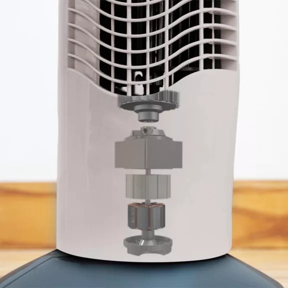 Cecotec 05919 EnergySilence 790 Skyline Álló Toronyventilátor, 50 W, 3 Fokozat, 2 h Időzítő, Rézmotor, RotateWind, Gombvezérlés, Hordozófogantyú, Fehér Cecotec 05919 EnergySilence 790 Skyline Álló Toronyventilátor, 50 W, 3 Fokozat, 2 h Időzítő, Rézmotor, RotateWind, Gombvezérlés, Hordozófogantyú, Fehér