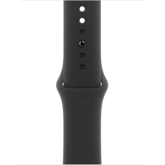 Apple Watch Sport Szíj, Fluoroelasztomer, 40 mm, S M, Sima Felület, Erős Pánt, Biztonságos Záródás, Fekete Apple Watch Sport Szíj, Fluoroelasztomer, 40 mm, S M, Sima Felület, Erős Pánt, Biztonságos Záródás, Fekete