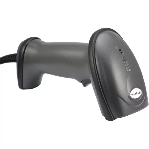 Vultech BC-01 Lézeres Vonalkódolvasó, Optikai Barcode Scanner, USB, RS232, PS2, 1000 S/s, 650 nm, Automatikus Olvasás, Fekete Vultech BC-01 Lézeres Vonalkódolvasó, Optikai Barcode Scanner, USB, RS232, PS2, 1000 S/s, 650 nm, Automatikus Olvasás, Fekete