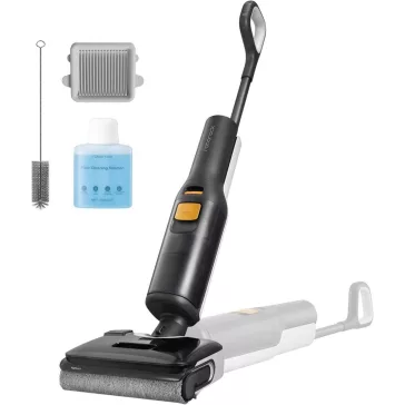   Roborock F25 BX Vezeték Nélküli Porszívó és Felmosó, 200 W, 20000 Pa, 60 Perc Üzemidő, 4000 mAh Li-ion Akkumulátor, 0,72 L Portartály, HEPA Szűrő, 75 dB, Fekete