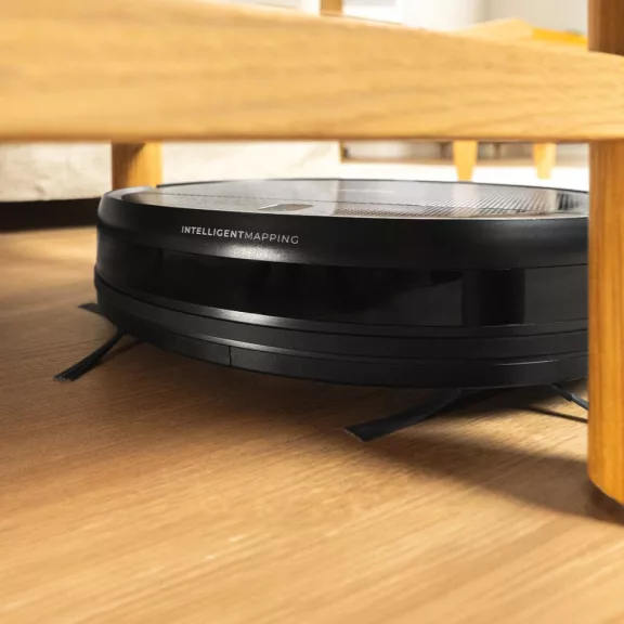 Cecotec Conga M10 Advance Robotporszívó, 3000 Pa, 150 perc, 150 m², Minden Felületre, Alkalmazásvezérlés, Ütközésgátló, Dokkolóállomás, Fekete Cecotec Conga M10 Advance Robotporszívó, 3000 Pa, 150 perc, 150 m², Minden Felületre, Alkalmazásvezérlés, Ütközésgátló, Dokkolóállomás, Fekete