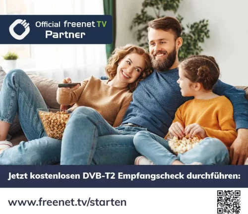 Oehlbach Scope Vision Beltéri TV Antenna, DVB-T2 HD, Digitális, Aktív Erősítő, Full HD, 50 Csatorna, 75 Ω, USB Táplálás, Fehér