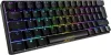 Sharkoon Skiller SGK50 S4 Mechanikus Gaming Billentyűzet, 60% Layout, Kailh Red, Hot-Swap, RGB Háttérvilágítás, USB, PC, Fekete