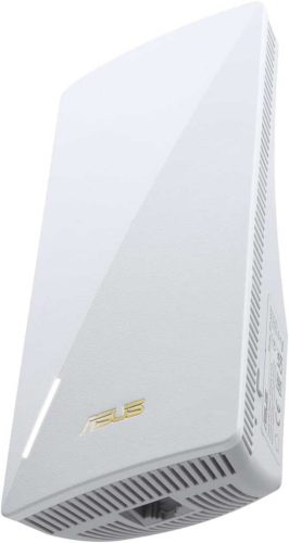ASUS RP-AX58 AX3000 WiFi 6 Jelerősítő, Dual Band, 802.11ax, 3000 Mbit/s, 160 MHz, AiMesh, App Beállítás, Ethernet Backhaul, Fehér