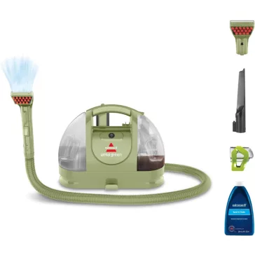   BISSELL Little Green 4098N Szőnyeg- és Kárpittisztító, 340 W, 7800 Pa, 1,4/1,1 L Tartály, Vezetékes, Zöld