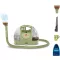 BISSELL Little Green 4098N Szőnyeg- és Kárpittisztító, 340 W, 7800 Pa, 1,4/1,1 L Tartály, Vezetékes, Zöld