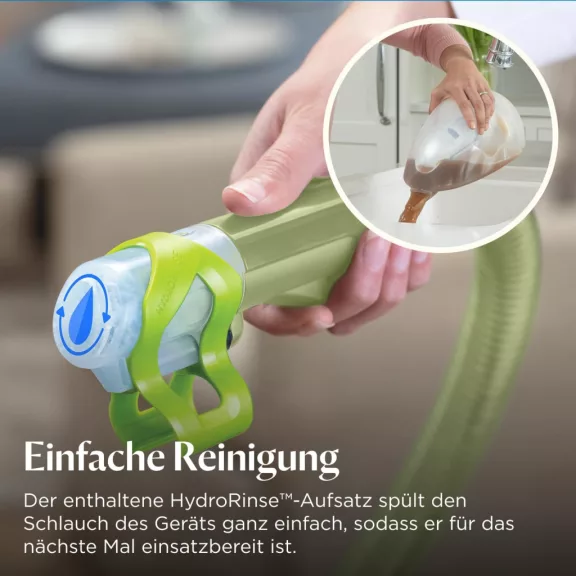 BISSELL Little Green 4098N Szőnyeg- és Kárpittisztító, 340 W, 7800 Pa, 1,4/1,1 L Tartály, Vezetékes, Zöld