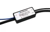 Blaupunkt DAB-S-22P Antenna Osztó, Passzív Rádióelosztó, Analóg Rádió És DAB DAB Plusz, 50 Ohm, SMB Csatlakozó, DIN Dugó, Fekete, Autós Használat