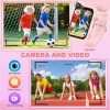 OKYUK T45 Gyerek Okosóra, 4G, Android Wear, iOS, 8 GB, Beépített GPS, WiFi, LBS, 2 Mp HD Kamera, SOS Gomb, Pedométer, Alváskövetés, Zseblámpa, Rózsaszín