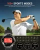 SOUYIE SW-7 Férfi Okosóra, AMOLED Kijelző 466x466, Bluetooth Hívás, Mikrofon, Hangszóró, Pulzusmérő, Vérnyomásmérő, Vér-oxigén, Alváskövetés, 100 Sportmód, IPX Vízálló, 400 mAh Akkumulátor, Acél Szíj, Szilikon Szíj, Fekete