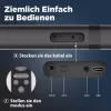 GarageRock KY8000 Soundbar, 2 Az 1-Ben Szétválasztható Kivitel, 90W, 3D Surround, 3 EQ Mód, Bluetooth 5.3, ARC, Optikai, AUX, TV, PC, Projektor