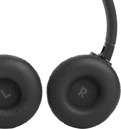 JBL Tune 660 NC Vezeték Nélküli Fejhallgató, On Ear, Bluetooth, Active Noise Cancellation, JBL Pure Bass, 32 mm Meghajtó, 44 h Üzemidő, Fekete