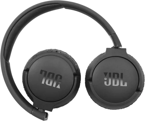 JBL Tune 660 NC Vezeték Nélküli Fejhallgató, On Ear, Bluetooth, Active Noise Cancellation, JBL Pure Bass, 32 mm Meghajtó, 44 h Üzemidő, Fekete