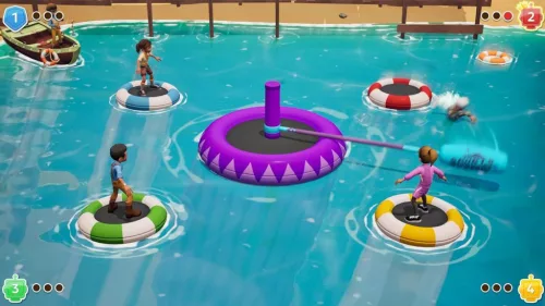 Sports Camp Une Aventure En 35 Jeux Nintendo Switch Játék, Nyári Tábor Témájú Kaland, Minijáték Gyűjtemény, Sport És Ügyességi Játékok, Családi Szórakozás
