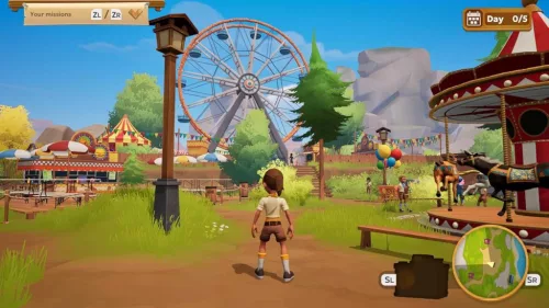 Sports Camp Une Aventure En 35 Jeux Nintendo Switch Játék, Nyári Tábor Témájú Kaland, Minijáték Gyűjtemény, Sport És Ügyességi Játékok, Családi Szórakozás
