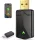 ZOUHOE CA6 CarPlay Wireless Adapter, Android Auto, 5,8 GHz WiFi, Bluetooth 5.4, USB, USB-C, Plug And Play, iOS 10+, Android 10+, Fekete