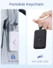 RORRY D2-10000 Power Bank, 10000mAh, PD 20W Gyors Töltés, Beépített USB-C És Lightning Kábel, Vezeték Nélküli Apple Watch Töltés, Fekete