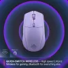 SteelSeries Rival 3 Vezeték Nélküli Gen 2 Levendula Gaming Egér, TrueMove Air 18000 DPI Optikai Szenzor, Dual Wireless 2,4GHz, Bluetooth, 6 Gomb, 325 h Üzemidő