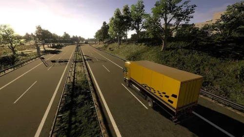 On The Road Truck Simulator PlayStation 5 Játék, Kamion Szimulátor, 6000 km Autópálya, 600 km Országút, Német Utak, Összetett Gazdasági Rendszer