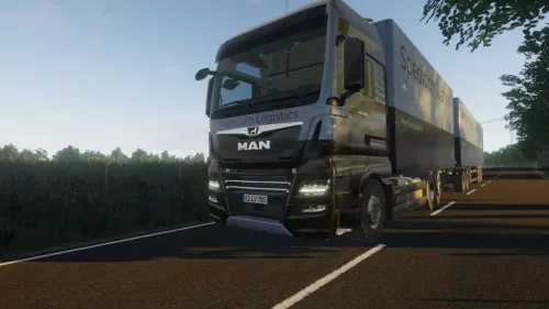 On The Road Truck Simulator PlayStation 5 Játék, Kamion Szimulátor, 6000 km Autópálya, 600 km Országút, Német Utak, Összetett Gazdasági Rendszer