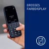 Panasonic KX-TF400EXC Mobiltelefon, 4G LTE, ThreadX Mocor20A, 32 GB, 6 Cm TFT Színes Kijelző, VoLTE, Bluetooth, USB-C, IP44, LED Zseblámpa, Kék