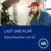 Panasonic KX-TF400EXC Mobiltelefon, 4G LTE, ThreadX Mocor20A, 32 GB, 6 Cm TFT Színes Kijelző, VoLTE, Bluetooth, USB-C, IP44, LED Zseblámpa, Kék