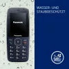 Panasonic KX-TF400EXC Mobiltelefon, 4G LTE, ThreadX Mocor20A, 32 GB, 6 Cm TFT Színes Kijelző, VoLTE, Bluetooth, USB-C, IP44, LED Zseblámpa, Kék