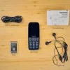 Panasonic KX-TF400EXC Mobiltelefon, 4G LTE, ThreadX Mocor20A, 32 GB, 6 Cm TFT Színes Kijelző, VoLTE, Bluetooth, USB-C, IP44, LED Zseblámpa, Kék