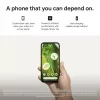 Google Pixel 8a Okostelefon, Android, 8 GB RAM, 128 GB, Snapdragon, 3 GHz, 15 cm, 1080 × 2400, 120 Hz, 4G, 5G, GPS, USB Type C, Obsidian