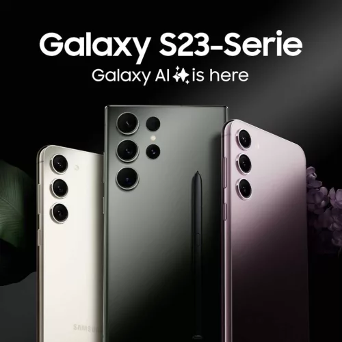 Samsung Galaxy S23 Enterprise Edition Okostelefon, Android 13, 8 GB RAM, 128 GB, Exynos 2200, 5G, AMOLED, 120 Hz, Dual Kamera, USB-C, Wi-Fi, Bluetooth, GPS, Fekete