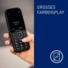 Panasonic KX-TF400EXB Nyomógombos Mobiltelefon, 4G LTE, 32 GB, LCD Kijelző, VoLTE, USB-C, Bluetooth, LED Zseblámpa, 3,5 Mm Jack, Fekete