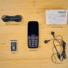 Panasonic KX-TF400EXB Nyomógombos Mobiltelefon, 4G LTE, 32 GB, LCD Kijelző, VoLTE, USB-C, Bluetooth, LED Zseblámpa, 3,5 Mm Jack, Fekete