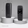 Panasonic KX-TF400EXB Nyomógombos Mobiltelefon, 4G LTE, 32 GB, LCD Kijelző, VoLTE, USB-C, Bluetooth, LED Zseblámpa, 3,5 Mm Jack, Fekete