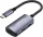 AGFINEST USB C Adapter AR Szemüveghez, Dual USB C, 1× USB 2.0, 5 Gbit/s Adatátvitel, 24K Aranyozott Csatlakozó, Alumínium Ház, Fekete