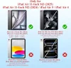 EspZanthic iPad Air 11 Tok, M3 2025, M2 2024, Air 5 2022, Air 4 2020, Beépített Ceruzatartó, Tépődésálló TPU, Átlátszó Hátlap, Háromrészes Előlap, Polar Star
