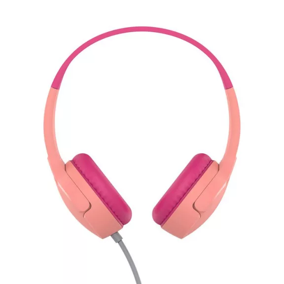 Belkin SoundForm Mini Vezetékes Gyerek Fejhallgató, Rózsaszín 85 dB Hangerőkorlát, Mikrofon, 3,5 mm Jack, USB-C, Rózsaszín Belkin SoundForm Mini Vezetékes Gyerek Fejhallgató, Rózsaszín 85 dB Hangerőkorlát, Mikrofon, 3,5 mm Jack, USB-C, Rózsaszín