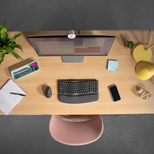 Logitech Lift Ergonomic Vertical Mouse Left Handed, Vezeték Nélküli Egér, Bluetooth, Logi Bolt, USB, Bal Kezes, Szürke, Ergonomikus Kialakítás