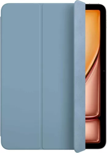 Apple Smart Folio 13" iPad Air (M2,M3) Tok, Poliuretán, Elülső És Hátsó Védelem, Automatikus Ébresztés, Többállású Állvány, Denim