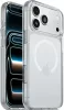 OtterBox React Series MagSafe Tok iPhone 17 Pro Max, Ütésálló, Vékony, Műanyag, Bumper, Vezeték Nélküli Töltéssel Kompatibilis, Átlátszó