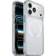 OtterBox React Series MagSafe Tok iPhone 17 Pro Max, Ütésálló, Vékony, Műanyag, Bumper, Vezeték Nélküli Töltéssel Kompatibilis, Átlátszó