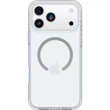   OtterBox React Series MagSafe Tok iPhone 17 Pro Max, Ütésálló, Vékony, Műanyag, Bumper, Vezeték Nélküli Töltéssel Kompatibilis, Átlátszó